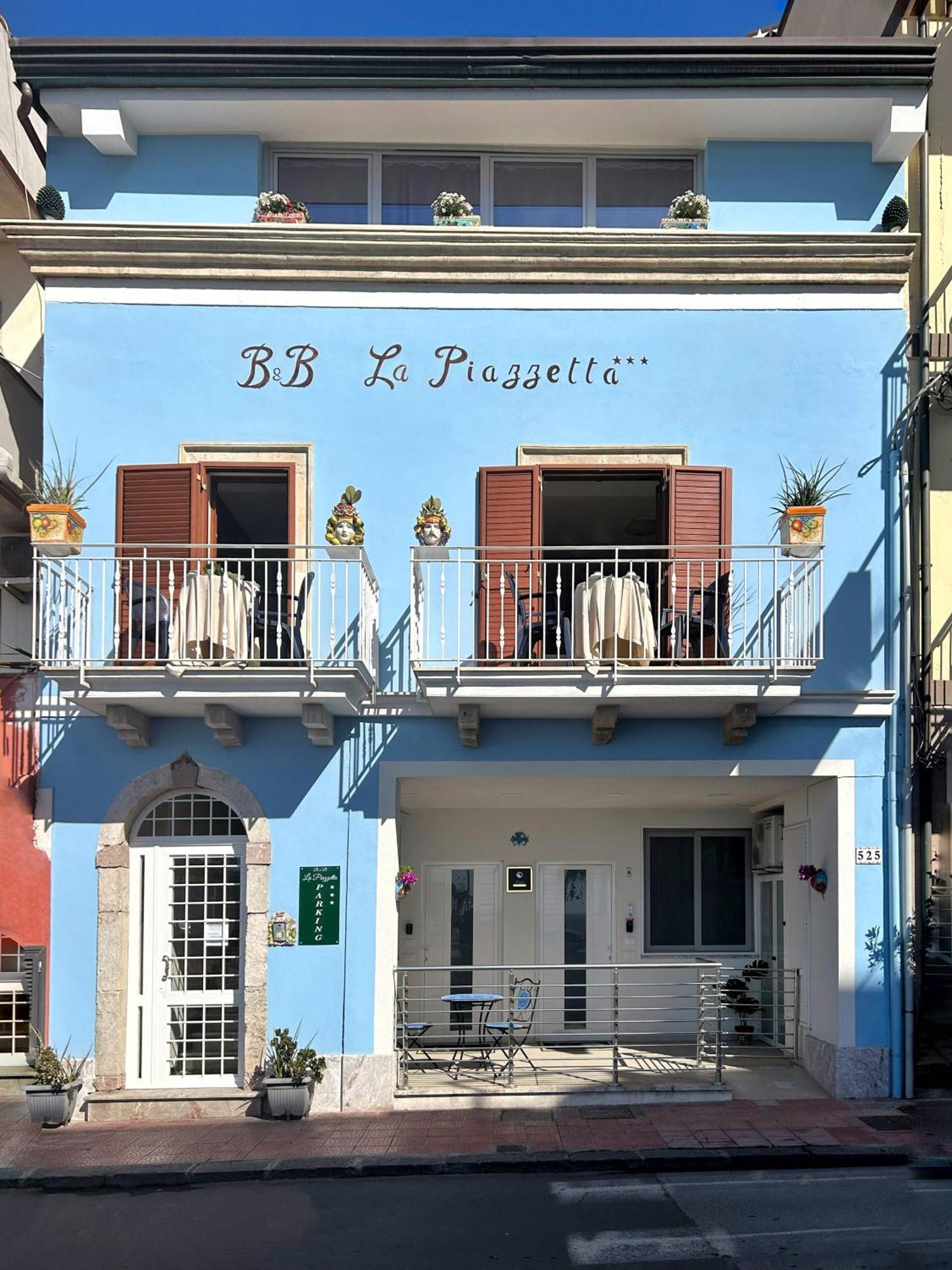 La Piazzetta Bed & Breakfast Giardini Naxos Ngoại thất bức ảnh